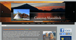 Desktop Screenshot of camping-alpenblick.ch